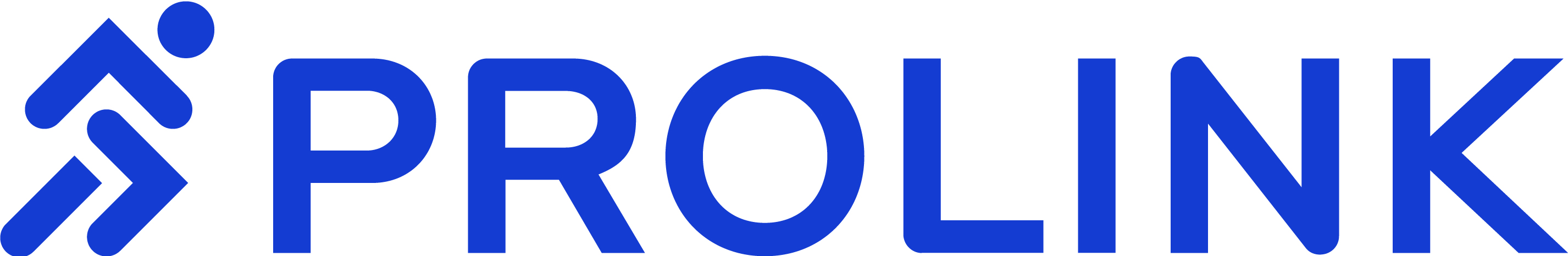 prolink logo with blue lettering